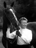 Margaret Helen Davison - with horse
