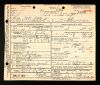 Martha Carter Bradley - death certificate