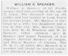 William A. Spencer - Obituary