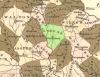 1822 Greene & Hancock County, GA Map