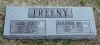 Headstone of BB Freeny and Ada Ralph Freeny